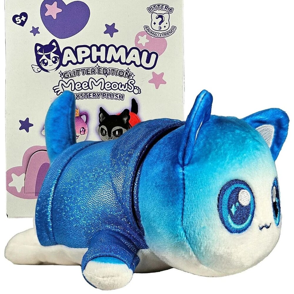 Aphmau MeeMeows Pierce Glitter Edition Mystery Plush Box Set 6-Inch Collectible
